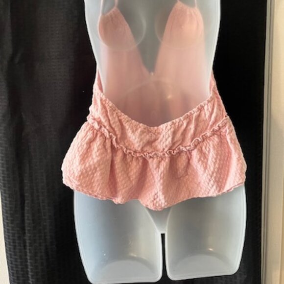 SEXY Pink Halter Top ~ 100% Cotton - Picture 6 of 7